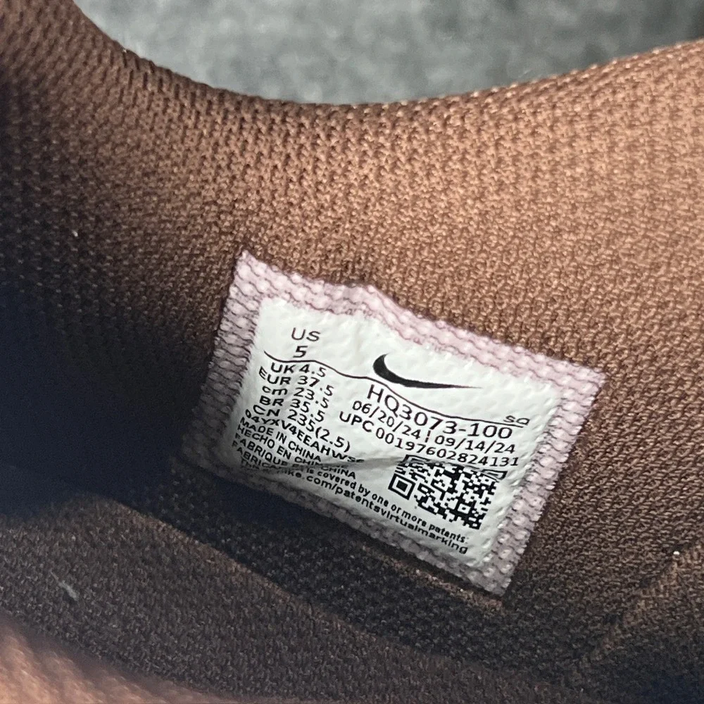 Travis Scott x Nike Zoom Field Jaxx Sneaker Men's 5‎ Light Chocolate HQ3073-100